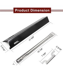 Brinkmann 5 Burner Grill Replacement Parts Heat Plates Burners Igniters Tubes