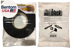 ® Hi Temp BBQ Smoker Gasket Self Stick 15 Ft High Heat 1/2 X 1/8 Black
