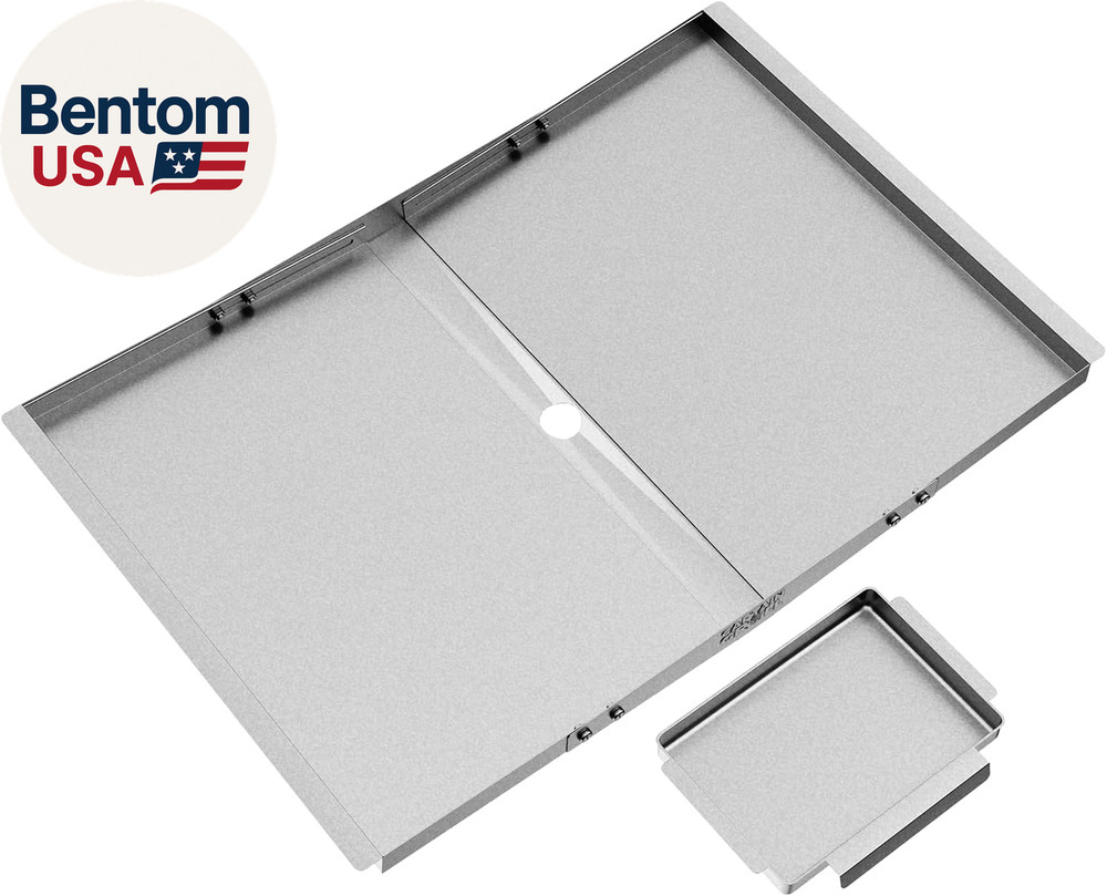 Grease Tray with Catch Pan – Dyna Glo Grill Replacement Parts, Universal Drip Pa