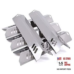 15 inch Grill Heat Shields Replacement for Dyna-Glo 5pcs Heat Tents(SS)