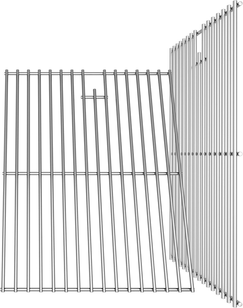 2Pcs Stainless Steel Cooking Grates for Nexgrill, 17” X 26.4” | Grill Replacem