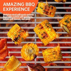 Porcelain-Enameled Grill Flavorizer Bar Heat Plates with 9MM Stainless Steel …