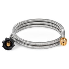 Propane Hose 6FT 1lb to 20lb Adapter for Weber Coleman Blackstone Grill