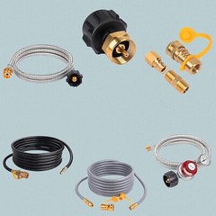 Natural Gas Conversion Kit Propane to NG Orifices Nozzle DIY Replacement Parts