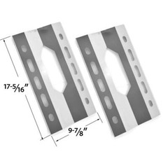 Replacement Heat Plate for Kmart 640-82960828-6, Nexgrill 778627, Gas Models-2PK