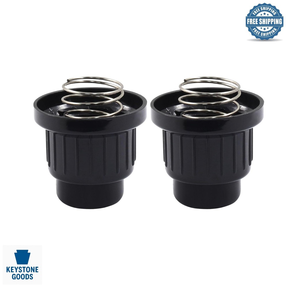 2 Pack Gas Grill & Fire Pit Igniter Caps with Springs – Easy Replacement Elec…