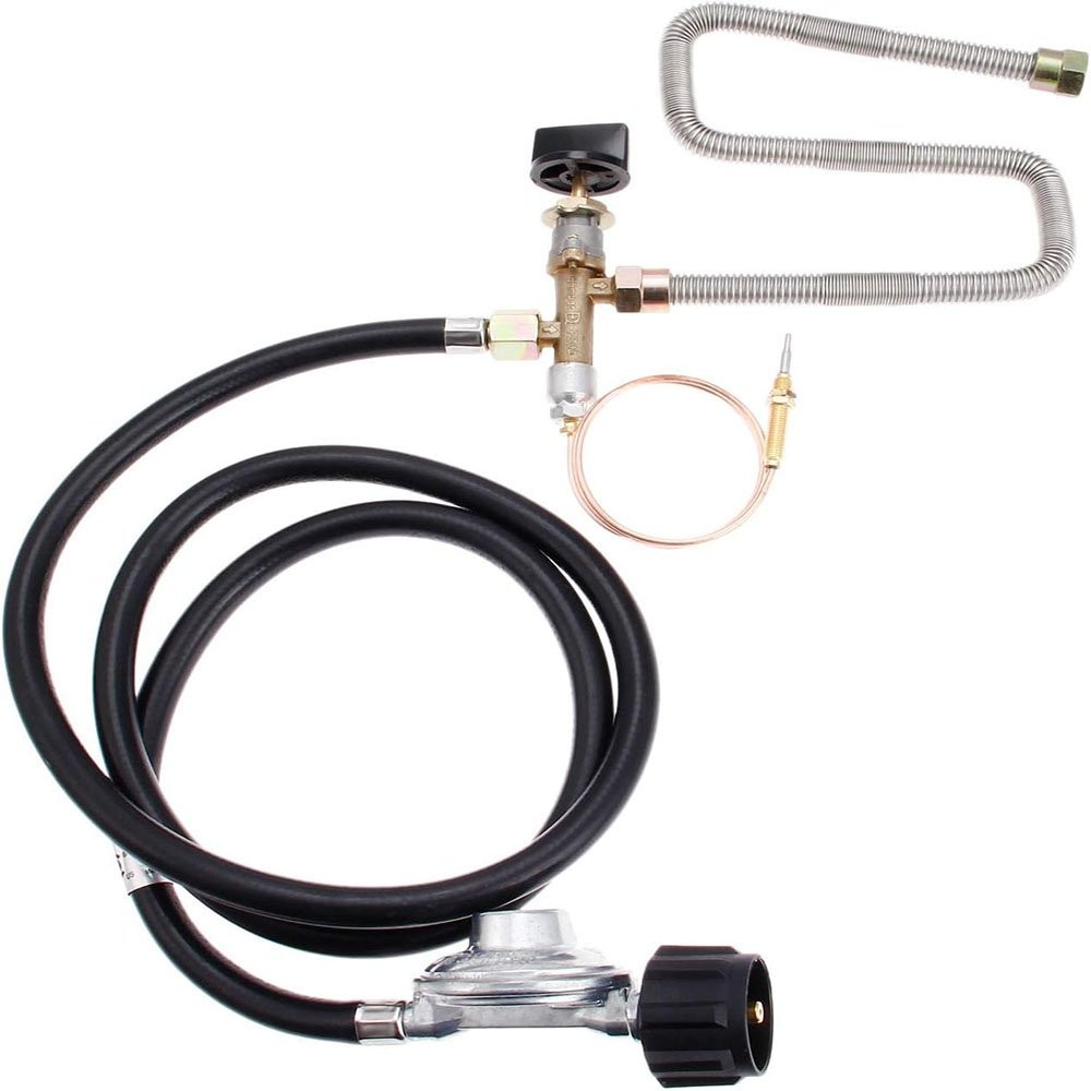 Propane Gas Fire Pit/Fireplace Safety Valve Control System Kit Assembly