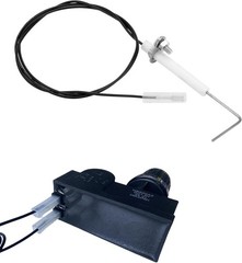 Gas Grill Igniter Kit for -Burner – 2 Outlet AA Battery-Powered Electronic Ig…