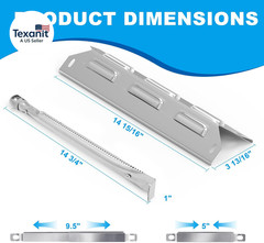 Grill Replacement Parts for Kenmore 3-Burner Gas Grills 146.23678310 146.2916231