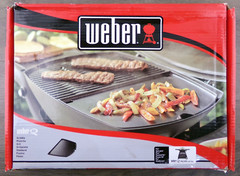 Weber Porcelain Cast Iron Q300/3000 Series Griddle, 1″Hx13″Wx17-3/4″L, New A5