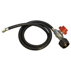4 Ft Hose Propane Regulator High Pressure LPG BBq Gas Burner Stove Fryer