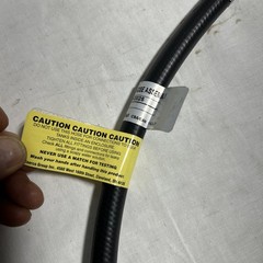 71169-12 12in Propane 3/8in ID Hose Assembly (3/8in Female Flare x 3/8in F Flare