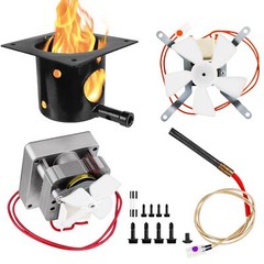 Auger Motor,Grill Induction Fan Kit, Fire Burn Pot and Hot Rod Ignitor,Traege…