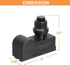 Grill Igniter 2-Outlet Replacement for CharBroil Nexgrill Kenmore Broil King Etc