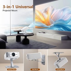 Salange 3-in-1 Mini Projector Stand, Foldable, Easy Setup, Portable and 180°
