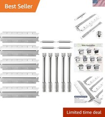 Essential Charbroil Grill Replacement Kit – Includes 5 Burners and Heat Plates