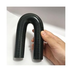 ID 5/8″ 16mm Coupler Hose 180 Degree U Bend Shape Elbow High Temp 4-Ply