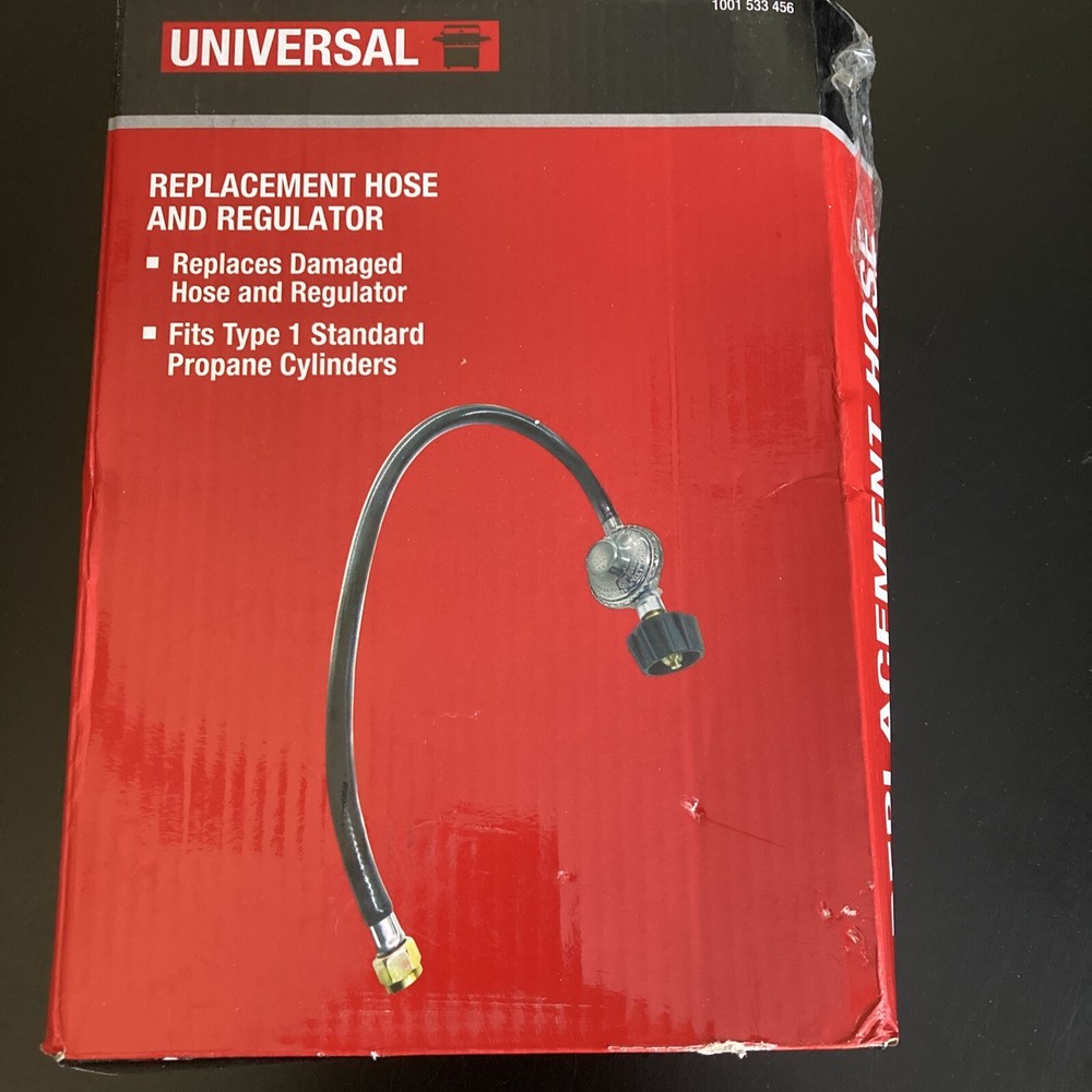Universal PROPANE Grill Replacement Hose Regulator 1 ft. Hose (1001533456)
