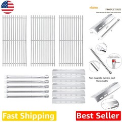 Ducane 5 Burner Grill Parts Kit – Stainless Steel Tubes, Heat Plates, Grates