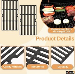 Grill Replacement Parts for Nexgrill 2 Burner 720-0864RA Nexgrill 720-0864R,