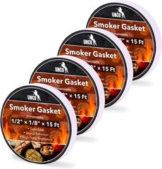 Smoker Gasket 15 Ft 1/2″X1/8″ High Temp Grill & BBQ Gasket