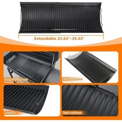 23″- 35″ Adjustable Ash Pan Chargriller Charcoal Grill Durable Replacement Parts