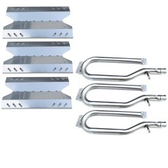 Gas Grill Replacement Burner Heat Plate Members Mark BQ05046-6 3pk
