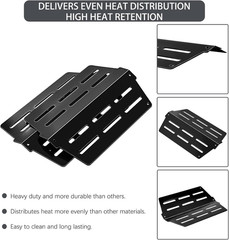 Genesis E-330 4 Burner 62752 7524 Grates 7620 7621 Flavorizer Bars 65505 Heat