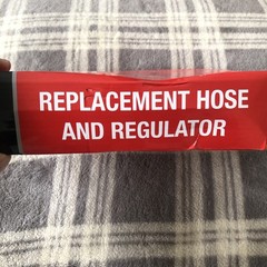 Universal Grill Replacement Hose And Regulator with 2 ft. Hose 1001533456 Type 1