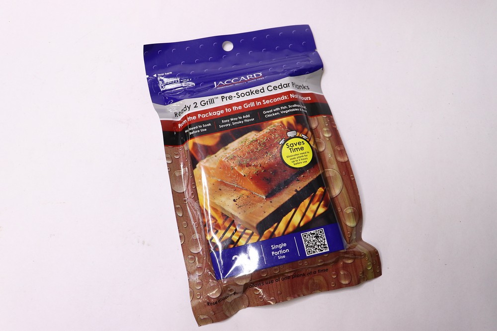 Jaccard Ready 2 Grill Pre- Soaked Cedar Wood Cooking Planks 201406