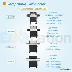Replacement Parts Kit Expert Grill 3 Burner 7200988EC Heat Shield