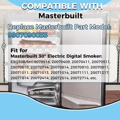 800W Smoker Heating Element Replacement Kit for Digital Electric Smokers, 990709
