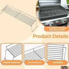 Grill Warming Rack Replacement for Genesis 300 Series E310 E320 E330 – 62749 813