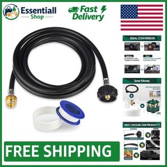 Durable -Certified 8FT Propane Converter Hose for Maximum Efficiency