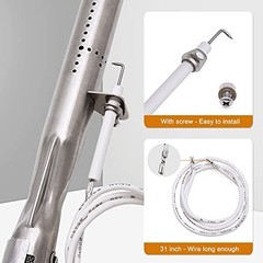 Grill Parts Kit Compatible with Dyna-Glo DGF493BNP Dynaglo DGF493BNP Backyard