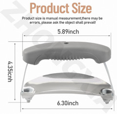 80672 Charcoal Lid Handle & Shield Kit Fits Weber Charcoal Grills (2015-Present)