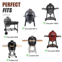 19.5 Inch SUS 304 Round Cooking Grate Grid For Akorn Kamado Ceramic Grill, Pit