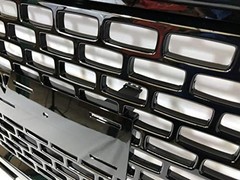 Grille Compatible with GMC Sierra 1500 2014-2015 Denali Style Front Glossy