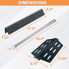 Genesis Grill Parts for Weber Genesis 300 Grill Parts SER (W/ Front Control Knob
