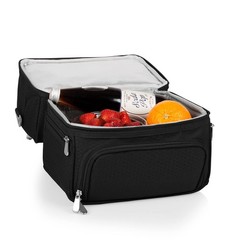 PICNIC TIME Pranzo Lunch Bag Expandable Insulated Box with Picnic Set, Stylish