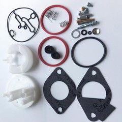 APHP 796184 Carburetor Carb Repair Rebuild Kit for B&S 698787 White and Gray