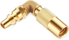 1/4″ RV Quick Connect Adapter Elbow Fitting for Blackstone 17″ 22″ Grill Gas