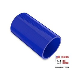 3″ ID Straight Silicone Coupler Hose (76mm) High Temp 4 ID – 3Inch(76mm) Blue