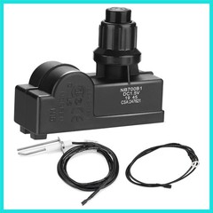 Electric Push Button Spark Igniter Replacement Kit for Fire Pit Gas Burner Sy…