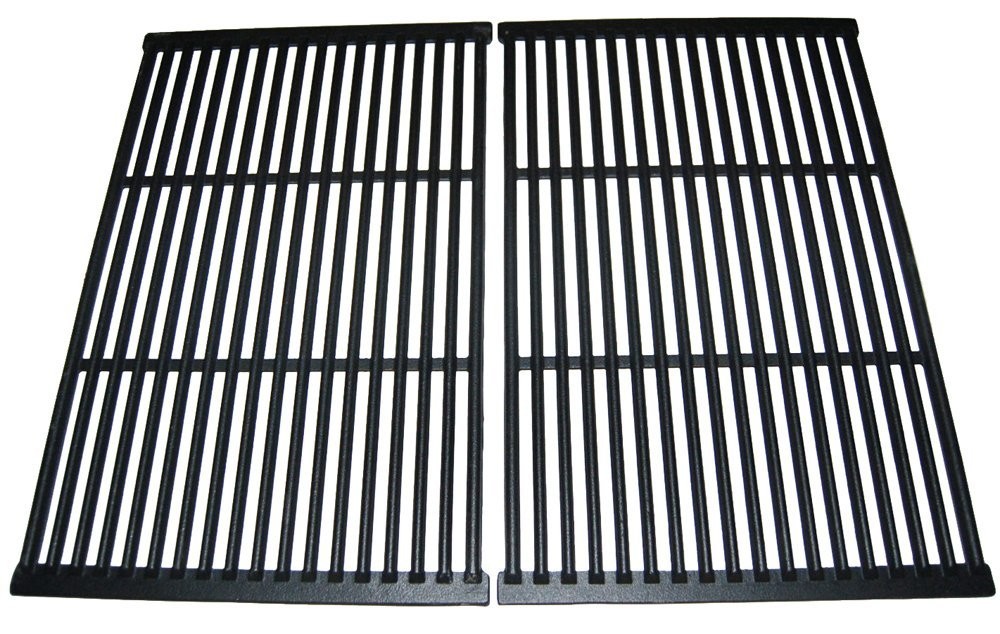 Gas Grill Cast Iron Cooking Grid, 2 pcs, for Brinkmann & Others, 66662