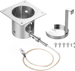 304 Stainless Steel Fire Burn Pot Hot Rod Ignitor Kit for Traeger Pit Boss