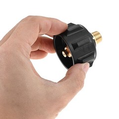 QCC1 Male and POL Female Connector 1/4″ Fitting for 20lb or 30lb Refillable Tank