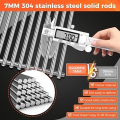Weber Spirit 300 400 Series Grill Grates Replacement Heavy Duty Stainless Steel