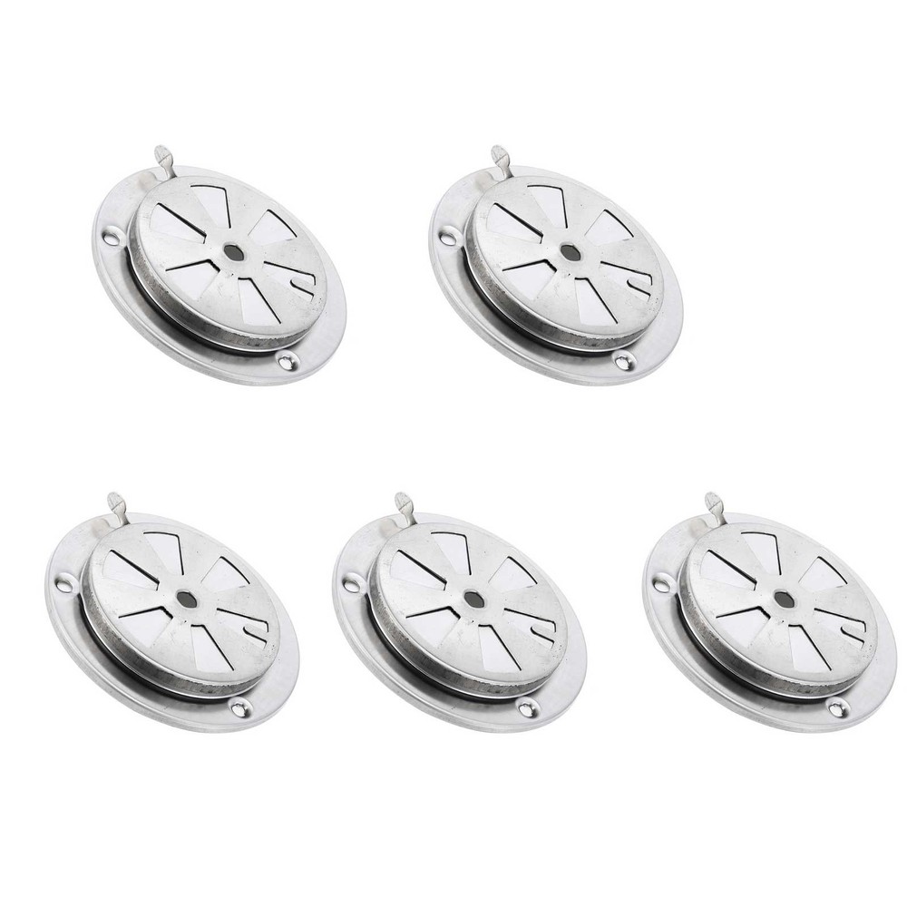 Replace Old Damper Air Vents with 5pcs Stainless Steel Ventilation Dampers