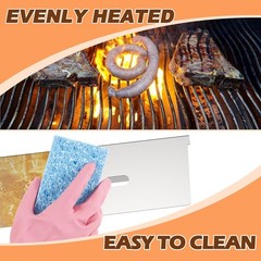 Napoleon Rogue Series BBQ Heat Plates 4 Pack Stainless